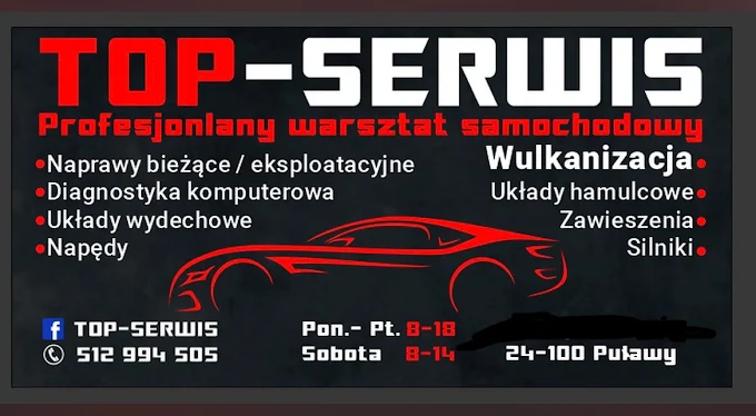 Top-serwis mechanika pojazdowa
