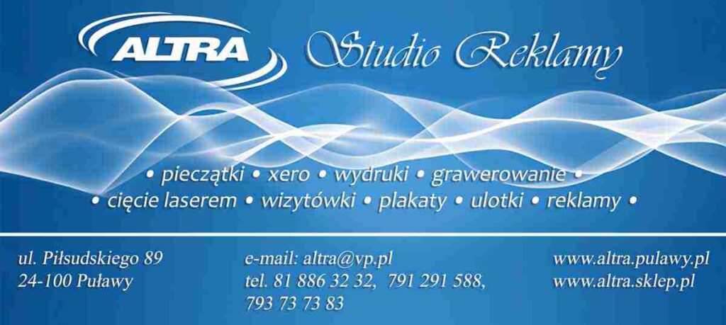 ALTRA Studio Reklamy