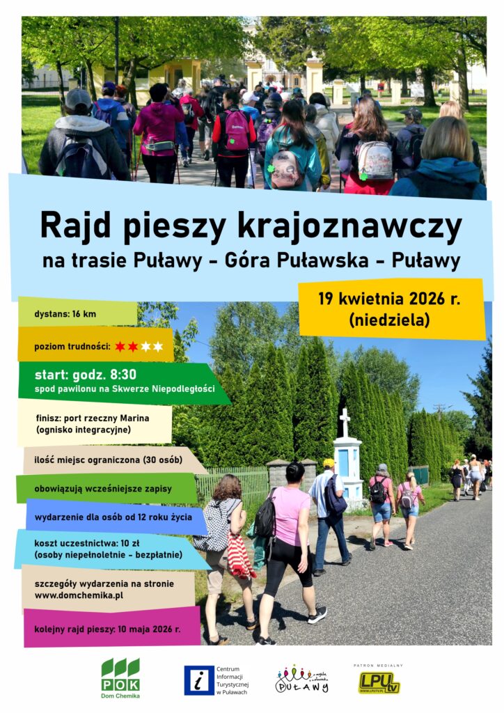 Rajd pieszy krajoznawczy do Góry Puławskiej - Sport i aktywność