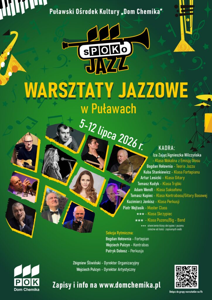 Warsztaty Jazzowe sPOKo Jazz 2026 - Imprezy i wydarzenia specjalne