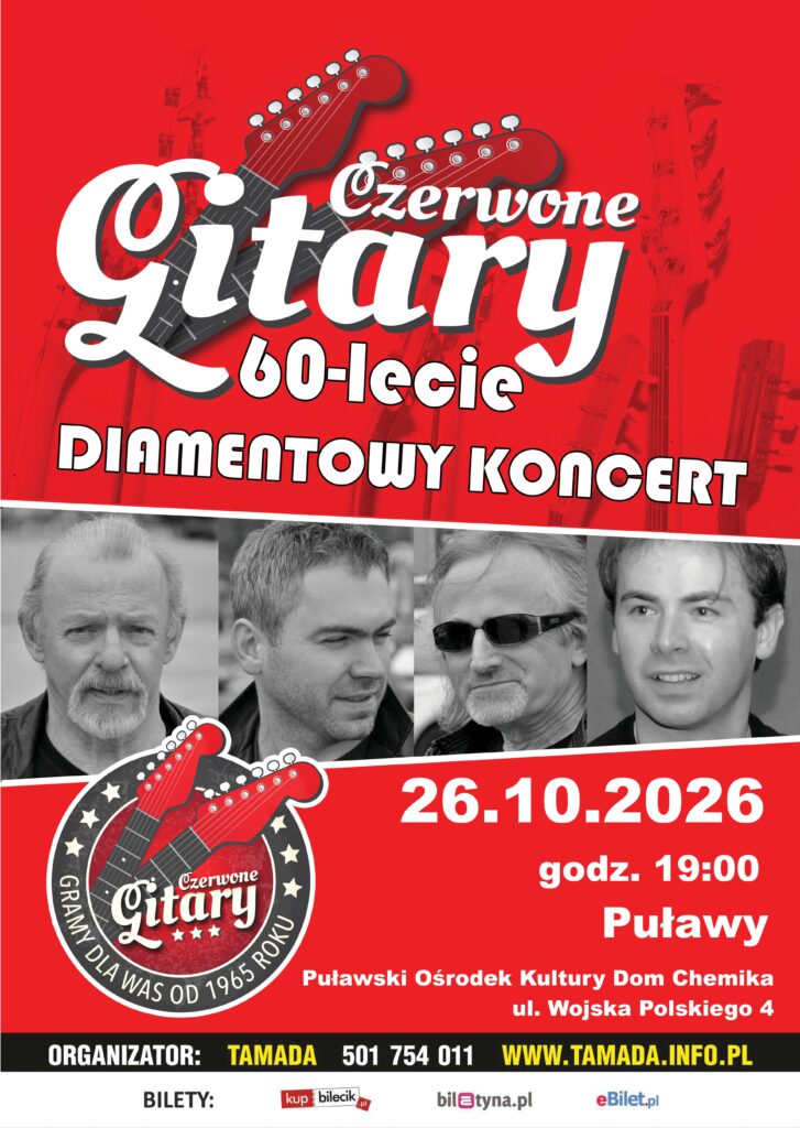 Czerwone Gitary - Diamentowa Trasa 60-lecia na BIS - Imprezy i wydarzenia specjalne