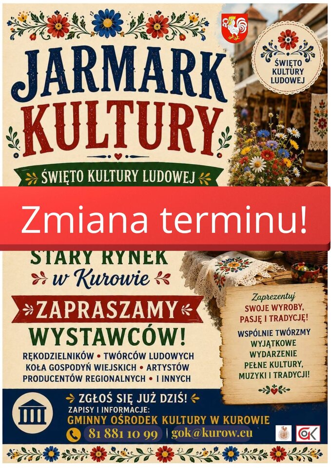 Jarmark Kultury 2026 - Imprezy i wydarzenia specjalne